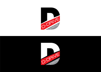 D Drive Logo Design Template art branding design flat graphic design illustration logo logodesign minimal typography vector