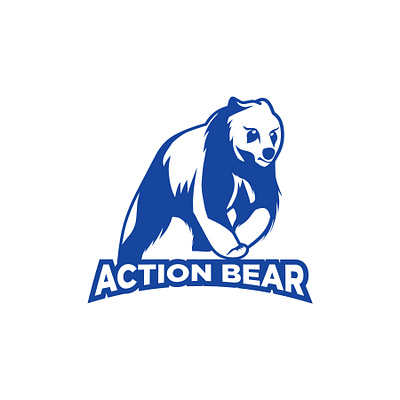 Bear Logo Design art branding design flat graphic design illustration illustrator logo minimal typography vector