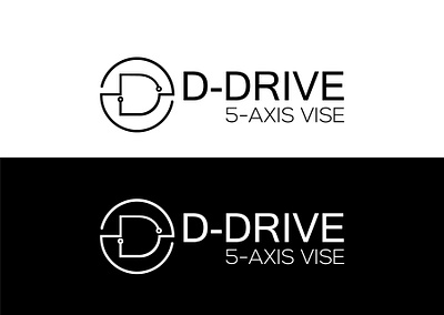 D Drive Logo Design art branding design flat graphic design illustration logo minimal typography vector