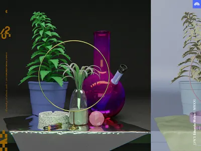 WCMP 01/21 art blender3d design music render streaming