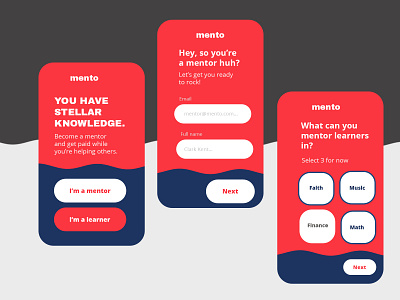 Mentor & Learner App ai app concept app design concept app mockup courses app design learning app mentor onboarding ui people simplistic ui user interface ui user onboarding userinterface