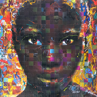MOSAIC FINE ART STYLE illustration art