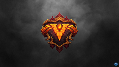 Game Icon - V aggresive artwork game game art game design gaming icon gaming logo icon illustration
