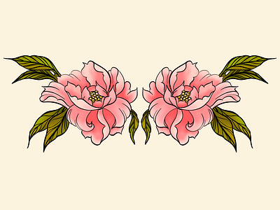 flower tattoo art design illustration procreate tattoo tattoos