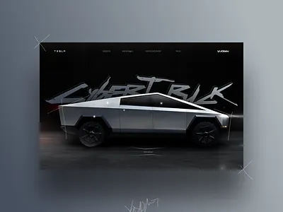 Cybertruck / Cyberpunk cyberpunk cybertruck