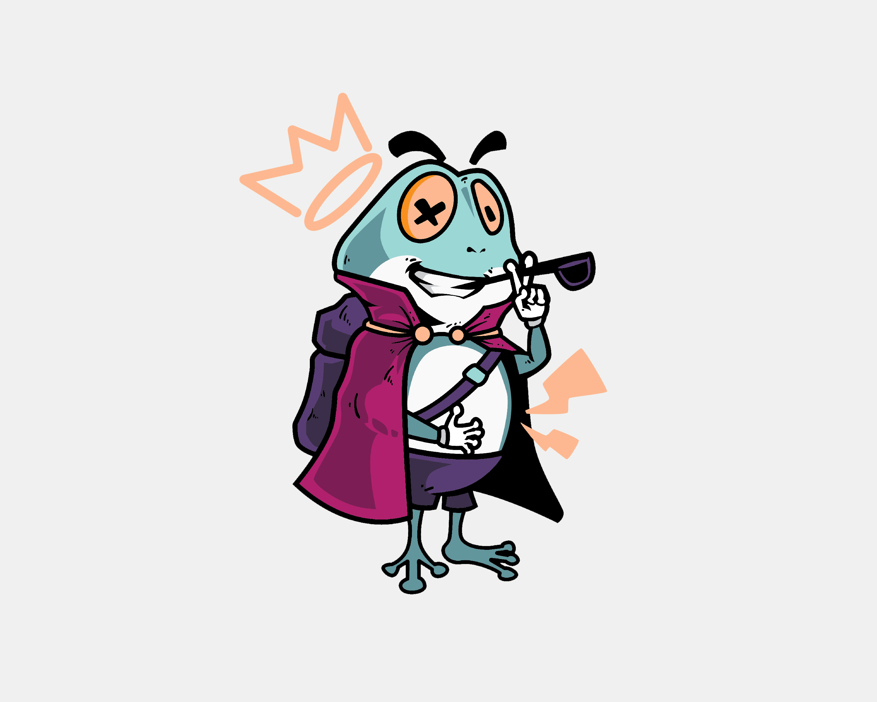 Example of Custom Character Design Illustration