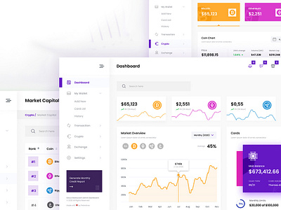 CryptoCurrency Web App Design adobe xd cryptocurrency illustrator logo ui ux web app