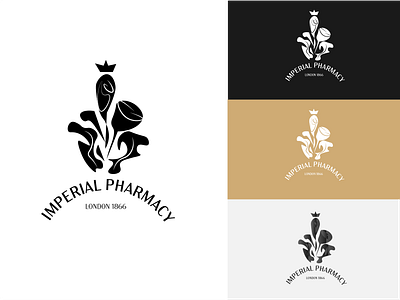 Imperial Pharmacy Bath Brand Concept advertising design brand concept branding concept design design standard flowers flowers illustration graphic design illustration illustrations logo logo design logo design branding logo design concept logo idea logodesign marketing design mockup typography