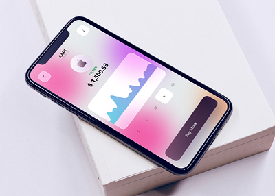 Apple stock adobe xd app design figma invisionstudio logo mobile app stock market ui