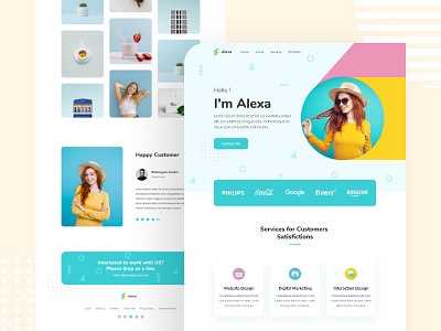 Website Landing Page Design - Collection 1