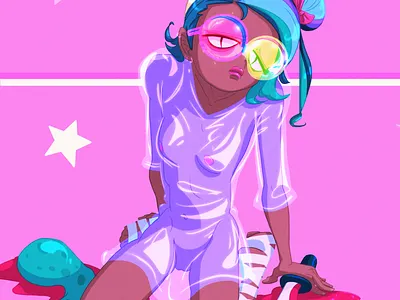 girl animation animation design artist artwork character design design illustration illustrations paint photoshop