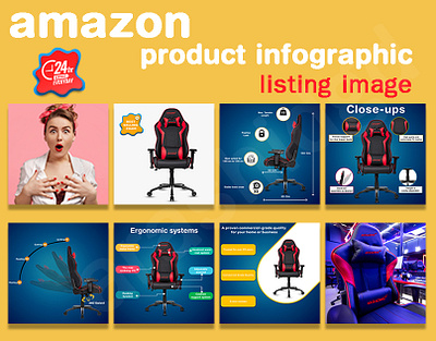 amazon product infographic design amazon fba amazon image design amazon image listing amazon product amazon product listing amazon store ebay listing infographics logo product listing