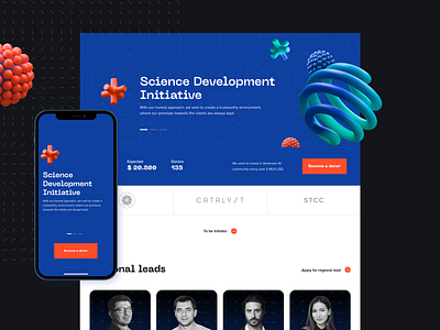 Science Development Initiative / landing + mobile app design app interface appdesign appdesigner appinterface design platform platform design platforms ui ui ux uiux uiuxdesign web interface web interfaces web ui webdesign webinterface website website design