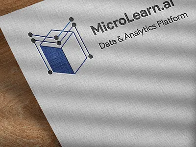 Microlearn Logo logo logo design minimal
