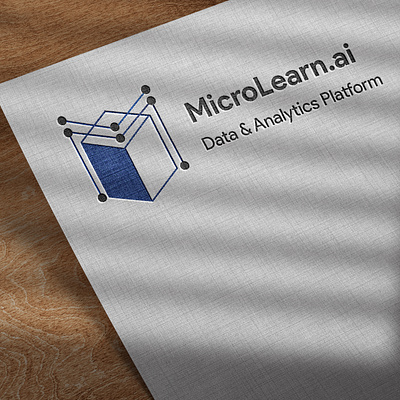 Microlearn Logo logo logo design minimal