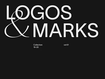 Logos & marks Vol.1 branding design font gif grid icon identity illustration juste lithuania logo logofolio logotype mark minimalist navickaite typography vector vilnius