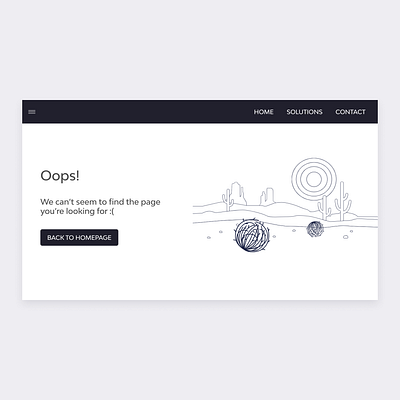 404 page 404page dailyui dailyuichallenge error page webdesign