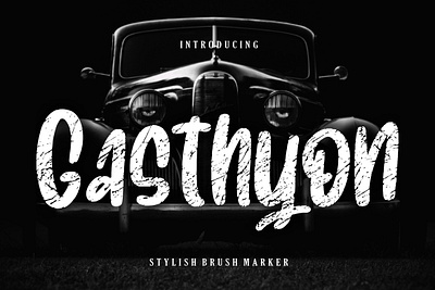 Gasthyon Stylish Brush Marker branding brush calligraphy handwriting handwritten logo quotes script signature typography