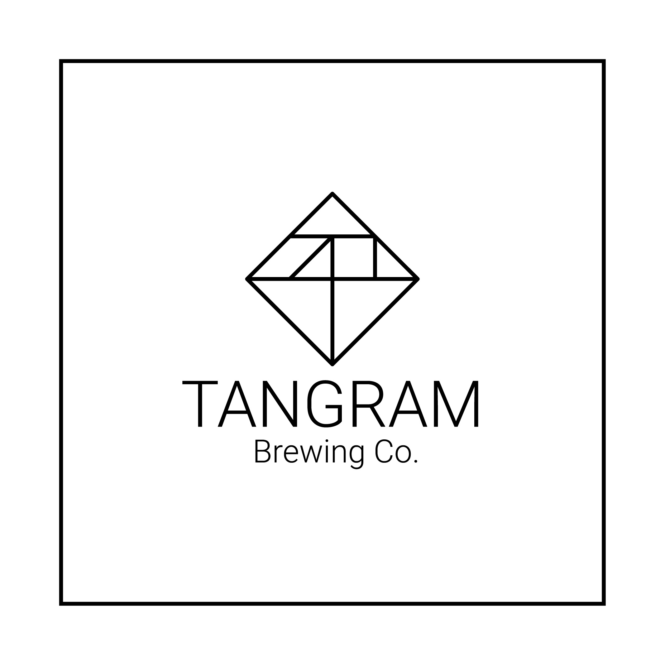 Example of Tangram Brewery logo