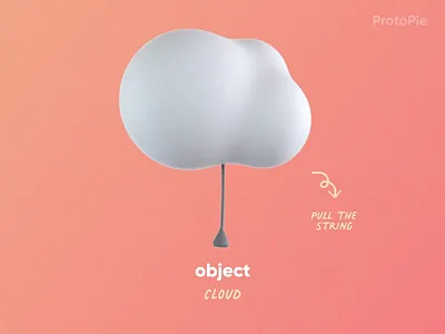 ProtoPie's Conceptual Model : Object, Trigger, and Response. 2d 3d branding creative design graphicdesign inspiration interaction motiongraphic protopie