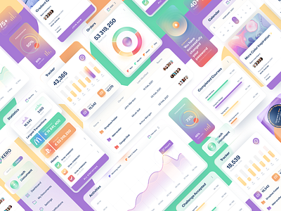 XERO dashboard dashboard app dashboard design dashboard ui figma gradients ui kit ui kit design