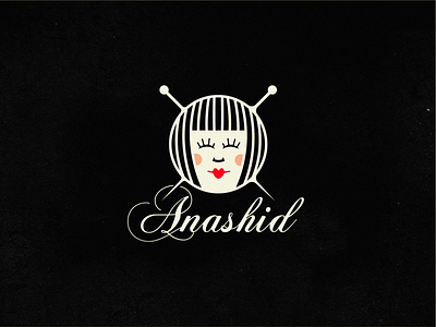 Anashid brand character branding branding design character logo creative logo doll doll logo feminine feminine logo fun logo girl character identity identity design illustrations sewing sewing logo simple simple logo ui vector art