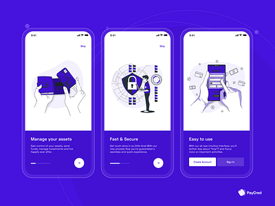 Onboarding screens. app design onboarding onboarding ui ui ux