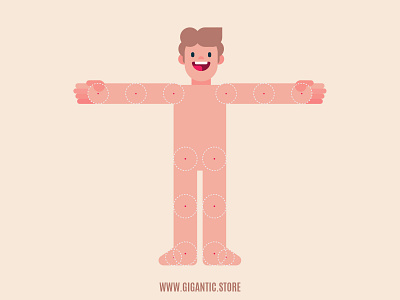 Flat Design Man Character Illustration For Animation character character design chartoon design drawing flat flat design flat design illustrator vector illustration man vector vector art