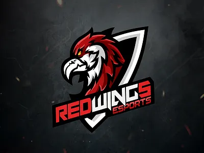 Redwings Esports Logo design esport logo esportlogo esports esports logo illustration logo mascot mascot logo mascotlogo vector