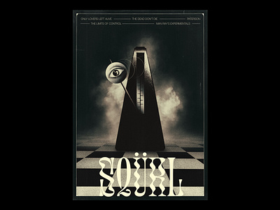 SQÜRL & MAN RAY album artwork design graphic design illustration poster design print design typography