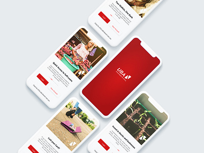 Mobile Banking App Onboarding Screen UBA Case Study app banking app design finance minimalism mobile app onboarding screen onboarding ui product design ui ui design ux uxdesign