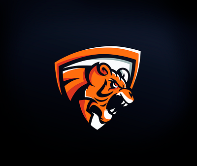Tiger Logo design esport logo esportlogo esports esports logo illustration logo