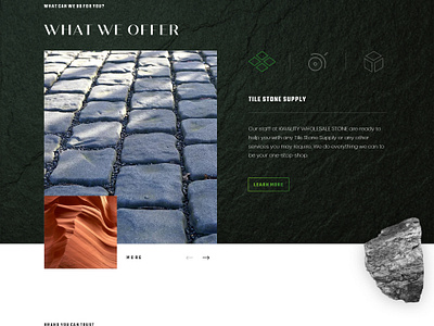KWALITY STONE architect clean design freelance design freelance web designer freelancer hero hero banner hero image hero section homepage landing page layouts product page stone uiux web design webdesign website website design website designer