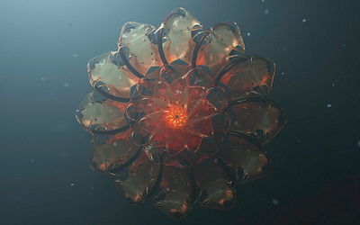 Deep Sea Creature 3d art concept cormoranstudio creature deep sea