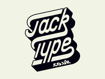 JackType Logo brand identity custom type goodtype handlettering jack type lettering logodesign logotype personal logo typedesign wordmark