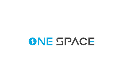 one space logo design adobe illustrator geometric illustration lettermark logodesign logos minimal typography vector wordmark logo