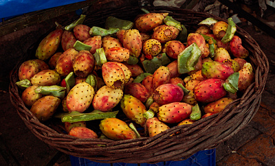 cactus pears - prickly pears adobe lightroom balance cactus cactus pear canon colourful contrast fruit green pear photography pink pinky red ryhtm yellow