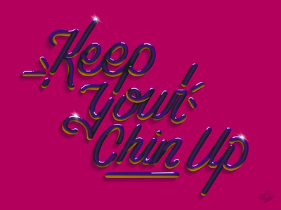 Keep You Chin Up applepencil art artspotlight communityovercompetition creative design digitalart goodtype goodvibesonly gridbuilder handlettering inspiration ipadlettering ipadpro likeforlike love motivation myteam picoftheday procreate