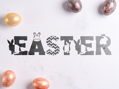 Easter Font easter font eastern font font design typeface typography