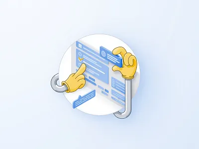 Isometric Illustration - Strategy icon design illustration strategy thunder rockets ui design vector