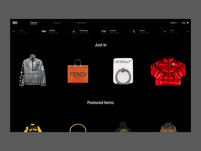 Nineback animation design ecommerce fashion figma minimal protopie transition ui ux