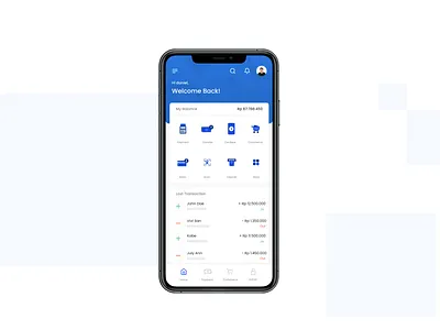 BCA Mobile App Redesign app bank app banking branding dashboard ui finance app mobile app mobile app design ui uiux ux