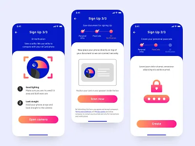 Ui design app mobile