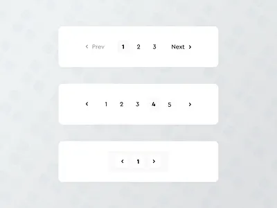 Pagination - Daily UI #85 brand identity branding clear ui daily 100 challenge daily ui dailyui085 dailyuichallenge design dizzarro design ecommerce light pages pagination ui ux uxui wordpress wordpress development
