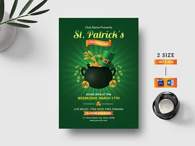 St Patrick s Day Flyer Template st patrick s day flyer template st patrick s day flyer template