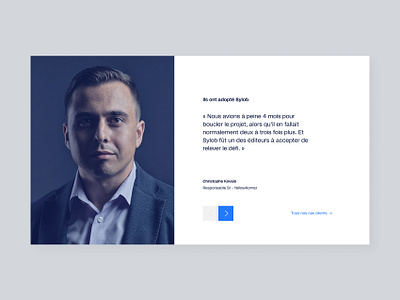 Sylob - ERP Software agency branding design minimal typography ui ux web website