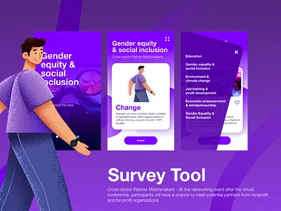 KPMG Innovation Project - Survey Tool application application design branding concept branding design concept hightech innovation mobile mobile app design typography ui uiuxdesign website
