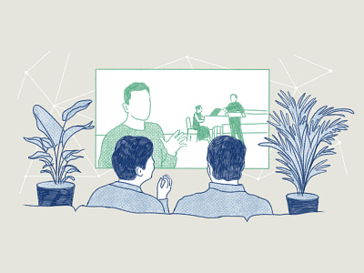 Direction Book ‘Fifth Wall’ illustration for DEN den editorial editorial illustration graphic design illustration illustrations performing arts procreate