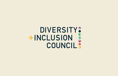 Diversity and Inclusion Council Logo branding branding and identity diversity icon iconography idenity inclusion logo logodesign logotype typogaphy