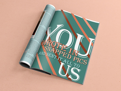 Featured Article Cover article cover cover art cover design design magazine magazine design publication publication design typography